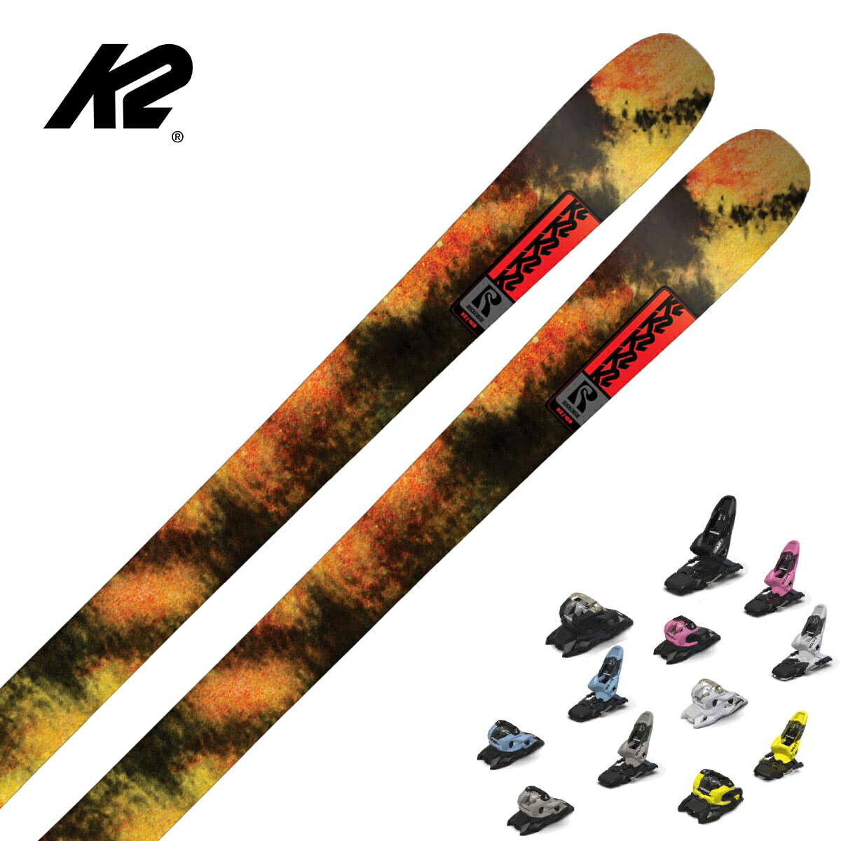 K2 ケーツー スキー板 メンズ レディース＜2027＞RECKONER 92 / [KS250954] + ＜27＞SQUIRE 11 ビンディング セット 取付無料｜スキー用品通販　スノーファミリー