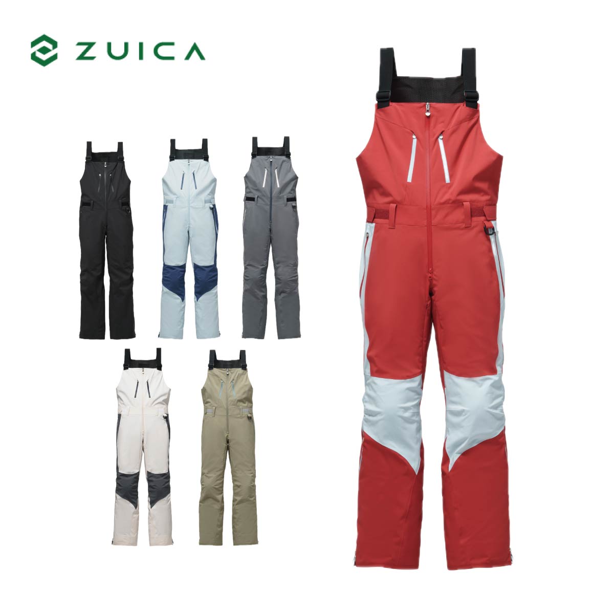 ZUICA ズイカ スキーウェア パンツ メンズ レディース＜2027＞ZAM26OB11 / CubeLine Bib Pants｜スキー用品通販　スノーファミリー