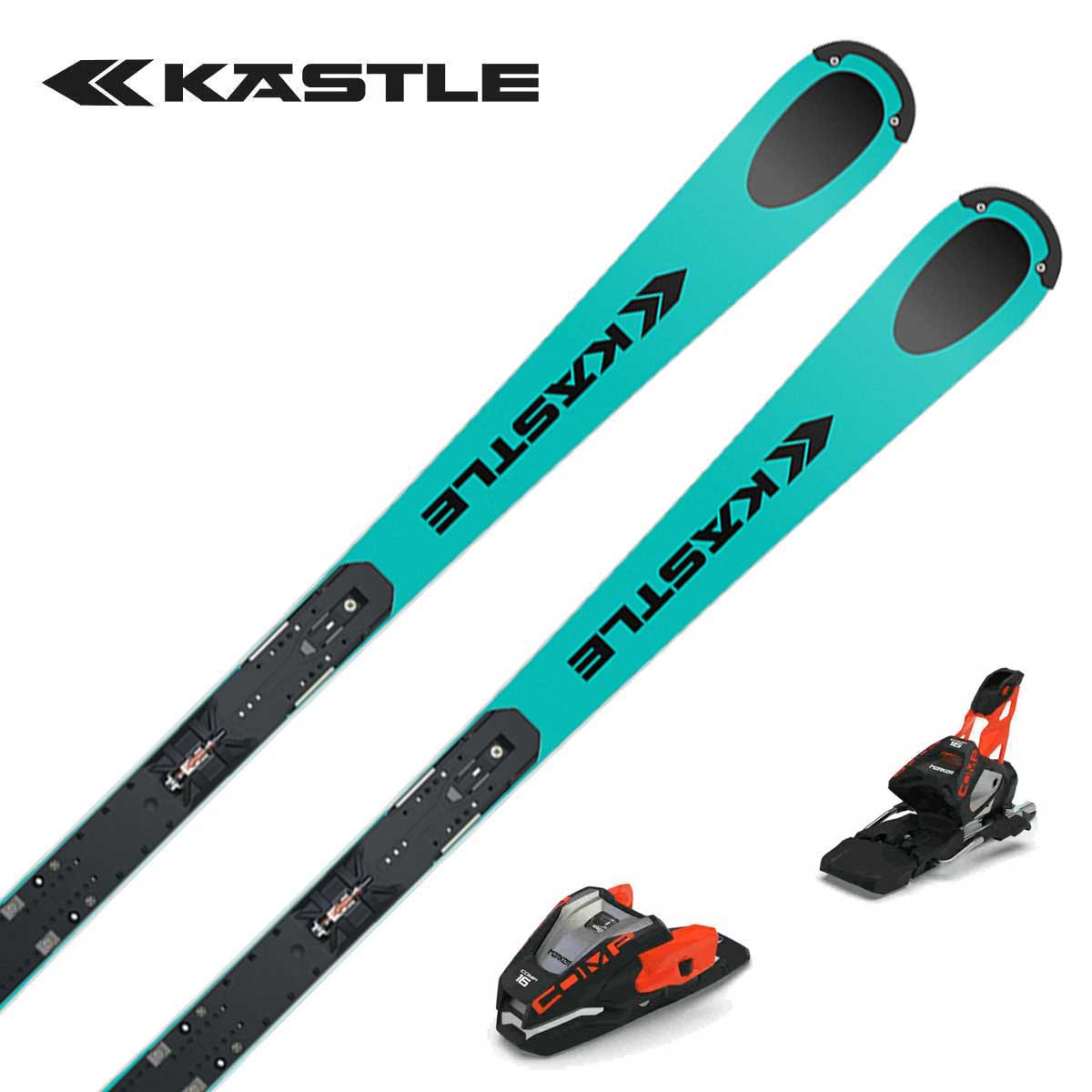 KASTLE ケスレ スキー板 ジュニア【U14/U16】＜2027＞RX12 SL FACTORY FIS soft / [AR12SFS26FP14] + Plate 14mm + ＜27＞COMP 16 ビンディング セット 取付無料｜スキー用品通販　スノーファミリー 105,765円