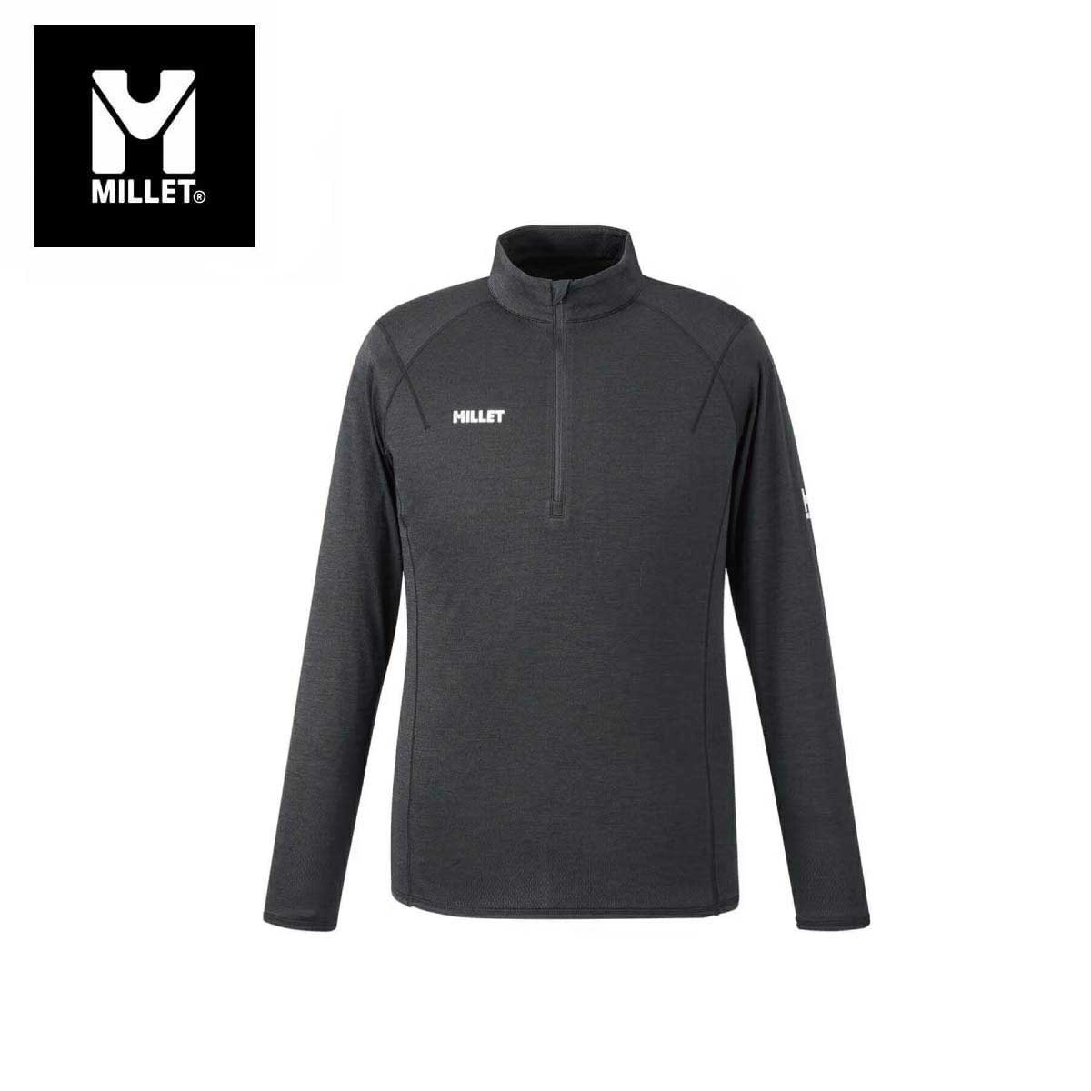 ミレー MILLET スキーウェア トップス メンズ <2026>MIV02129 / UBIC WOOL DUAL ZIP M / ウビック ウール デュアル ジップ|スキー用品通販 スノーファミリー