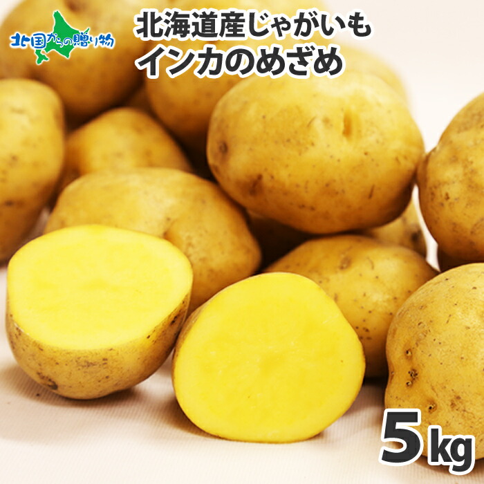 北海道 ジャガイモ インカのめざめ S-Lサイズ 5kg前後 じゃが芋 北海道産 じゃがいも 5kg 産地直送 野菜 産直 インカの目覚め お取り寄せ  グルメ potato 出荷予定 【SALE／55%OFF】