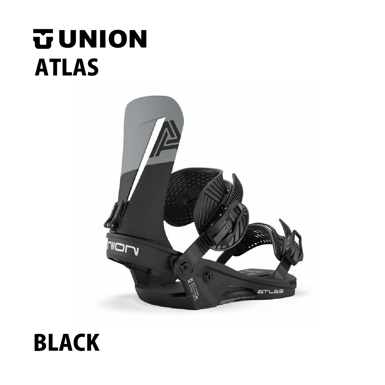 楽天市場】UNION 24-25 BINDING ATLAS アトラス BLACK ASADACHI