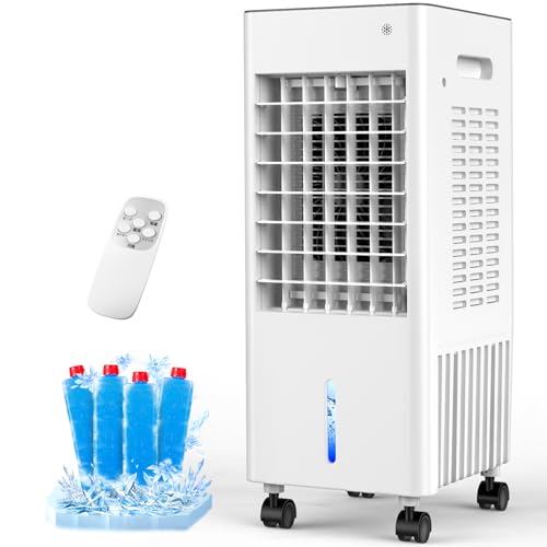 新品4L大容量★スリムタワー型 冷風機 冷風扇 扇風機 加湿機能 省エネ 首振り 4L大容量⭐️スリムタワー型 冷風機 冷風扇 扇風機 加湿機能