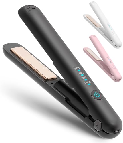 楽天市場】コンパクトアイロン ミニコテ ヘアアイロン 2way 海外対応