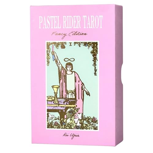 I.I.J タロットカード 78枚 ウェイト版 タロット占い【 パステル ライダー タロット Pastel Rider Tarot 】日本語解説書付き [正規品]