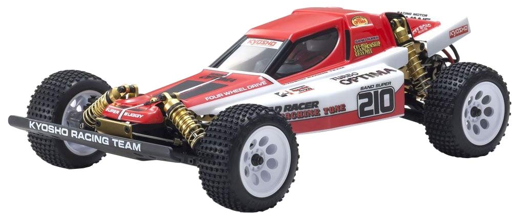 楽天市場】京商 1/10 電動R/C 2WDレーシングバギー ターボ