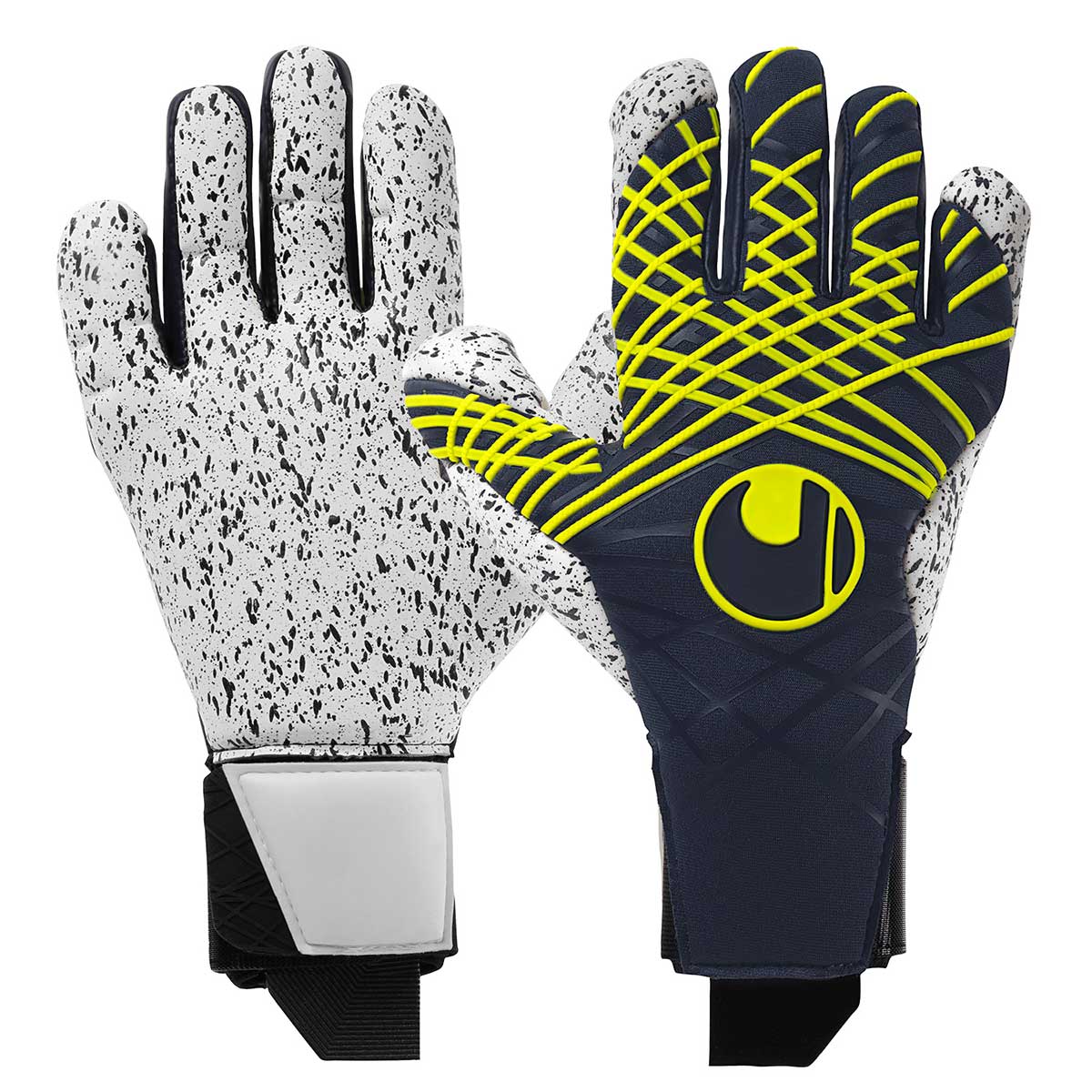 uhlsport(ウールシュポルト) プレディクション スーパーグリップ+ ハーフネガティブ GKグローブ キーパーグローブ 1011330