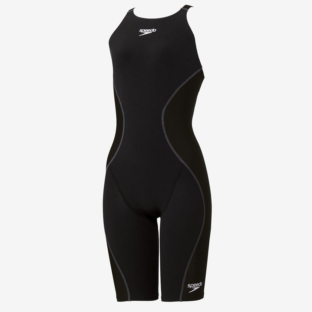 【メール便OK】2025FW SPEEDO(スピード) レディース プロハイブリッド2 オープンバックニースキン 競泳水着 布帛 FINA承認 SCW12201F