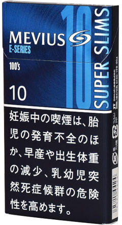 10packs Mevius E Series 10 100s Slim, メビウス・イーシリーズ・10・100ｓ・スリム  海外販売用商品, international delivery available