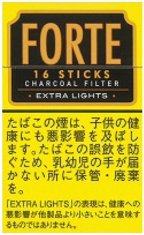 160 sticks Forte 16 Extra Light　フォルテ16　エクストラライト　海外販売用商品