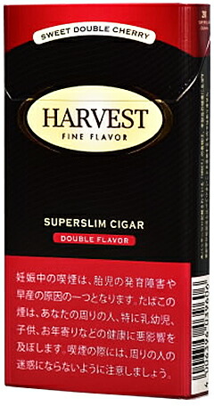 200 sticks Harvest Super Slim Double Cherry　ハーベスト・スーパースリム・ダブルチェリー　海外販売用商品