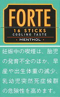 160 sticks Forte 16 Menthol　フォルテ16　メンソール　海外販売用商品