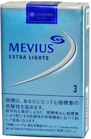 楽天市場 10packs Mevius Extra Light 海外販売専用商品 International Delivery Available 堀 商事