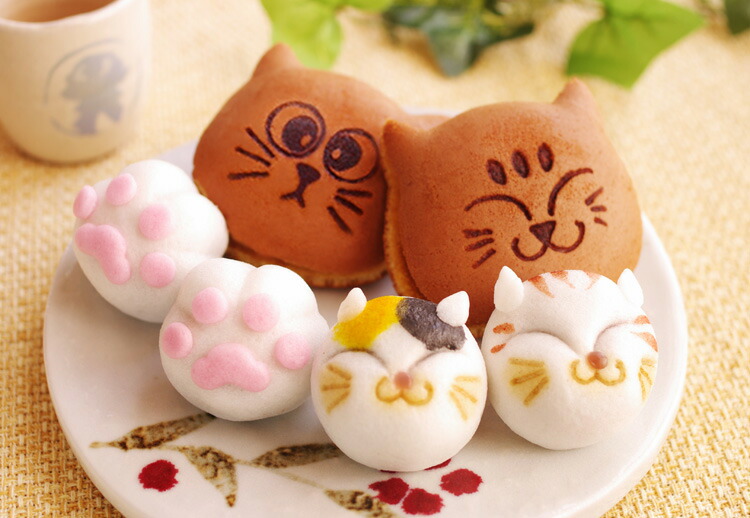 猫饅頭ページ 楽天市場】【ネコまんじゅう2個入(こし)】和菓子 ギフト