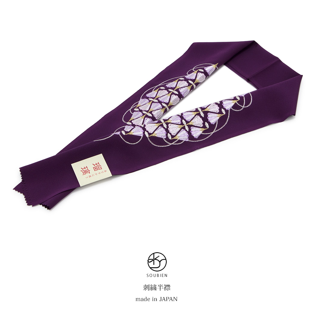 楽天市場】【20%OFF◎Fashion THE SALE】半襟 刺繍 黒 半衿 刺繍半襟