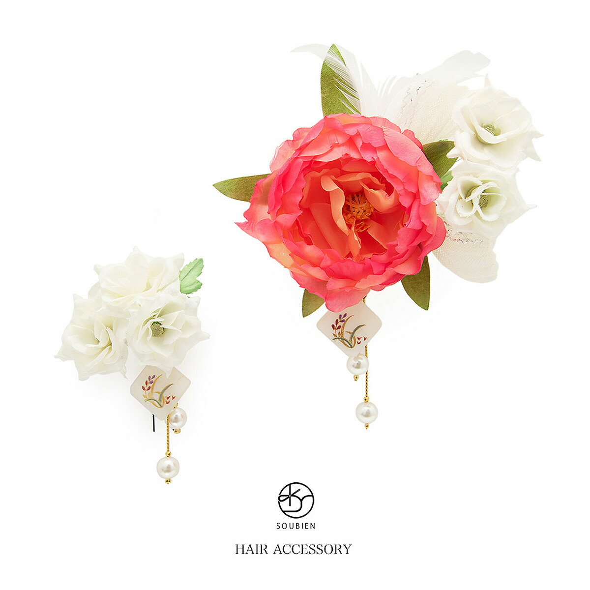 最新人気 髪飾り 成人式 2点セット 卒業式 振袖 花 フラワー ピンク チュールリボン 羽 パールビーズ 螺鈿 髪留め 髪かざり 振り袖 ヘアアクセサリー 和装 あす楽対応 きもの館 創美苑 国内配送 Crystalchemical Com Ec