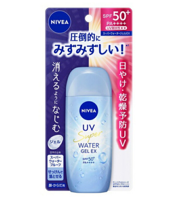 まとめ売り！ NIVEA UV ウォータージェル 24個入り 楽天市場】ニベアUV ウォータージェルEX(80g×2セット)【ニベアUV