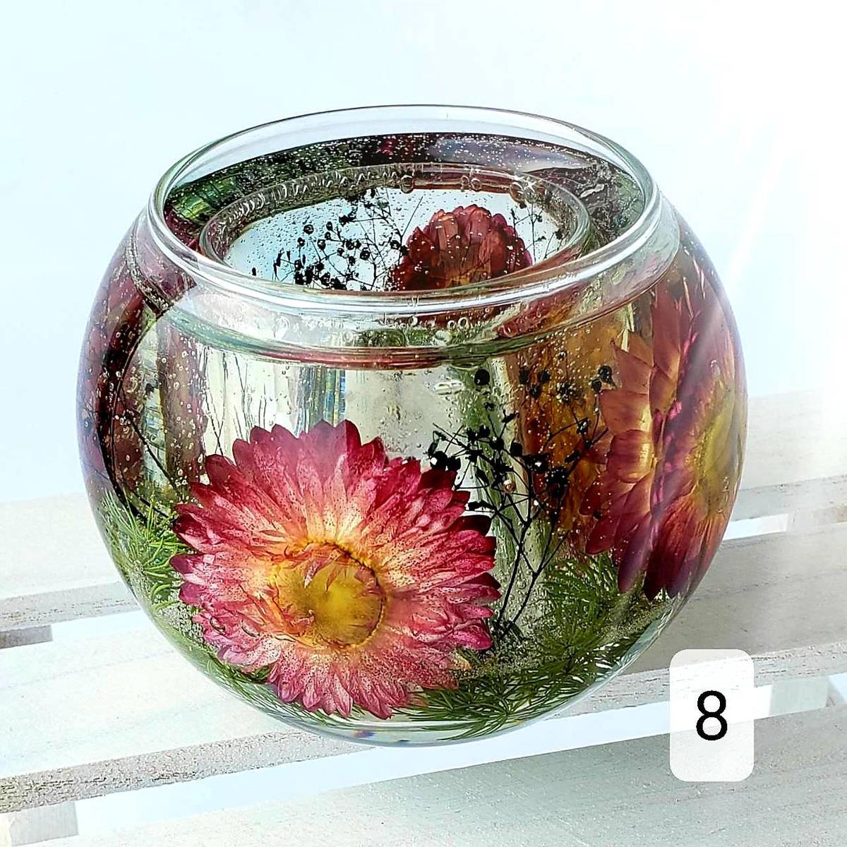 楽天市場 キャンドルホルダー 虫除け ガラス 手作り ジェル キャンドルスタンド 花 ろうそく立て ウェディング 結婚式 ランタン おしゃれ 仏壇 ハーバリウム ギフト プレゼント 女性 誕生日 母の日 ギフト プレゼント 即日発送 ラッピング済み So Netmoソネトモ