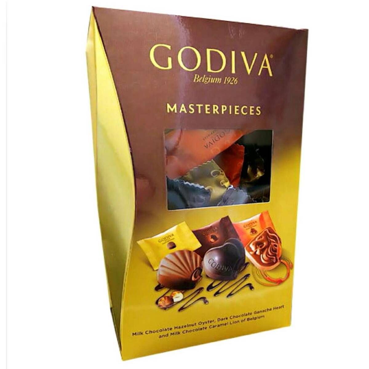 894円 【SALE／67%OFF】 GODIVA ゴディバ マスターピース 大容量 45粒入り 限定 チョコレート トリュフ お土産  MASTERPIECES バレンタイン ホワイトデー おもたせ ティータイム高級 海外ラッピング個包装 お配り用配布用景品ギフトプレゼント 贈り物ハロウィンお菓子