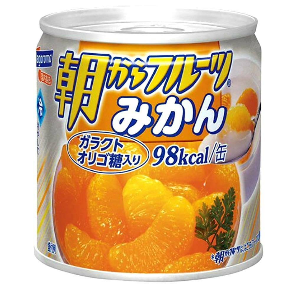 【楽天市場】朝からフルーツ みかん(190g)【朝からフルーツ】[缶詰] 栄養分の吸収を高めました オリゴ糖を添加したシラップ漬けフルーツ