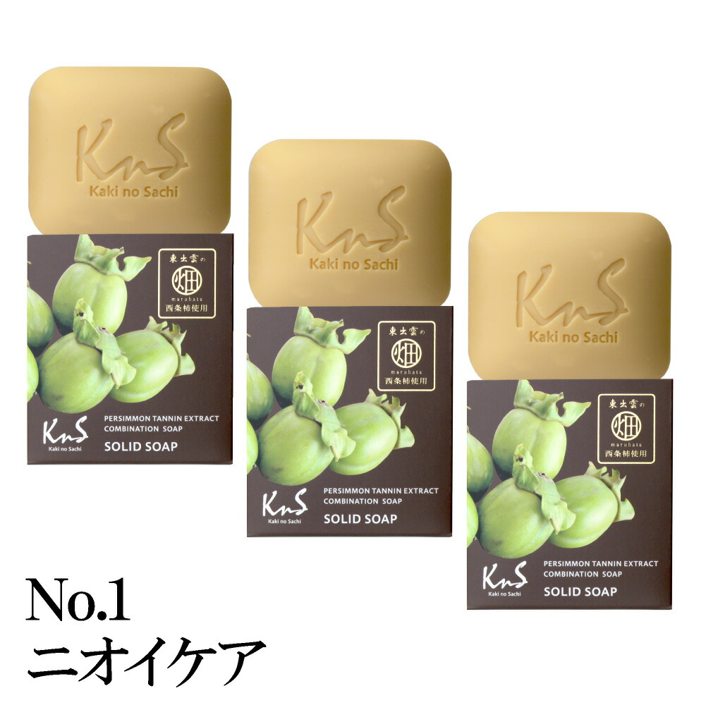 楽天市場】【 KnS 】柿のさち 薬用柿渋石鹸 メンズ 医薬部外品 体臭 加 