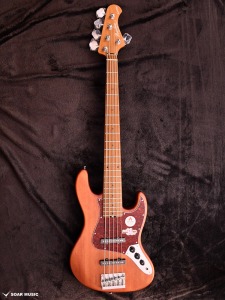 Bacchus WL5-STD/RSM BR-S ブラウンサテン #GI21173 約4.0kg 5弦ベース Global Series グローバルシリーズ バッカス エレキベース｜SOAR MUSIC