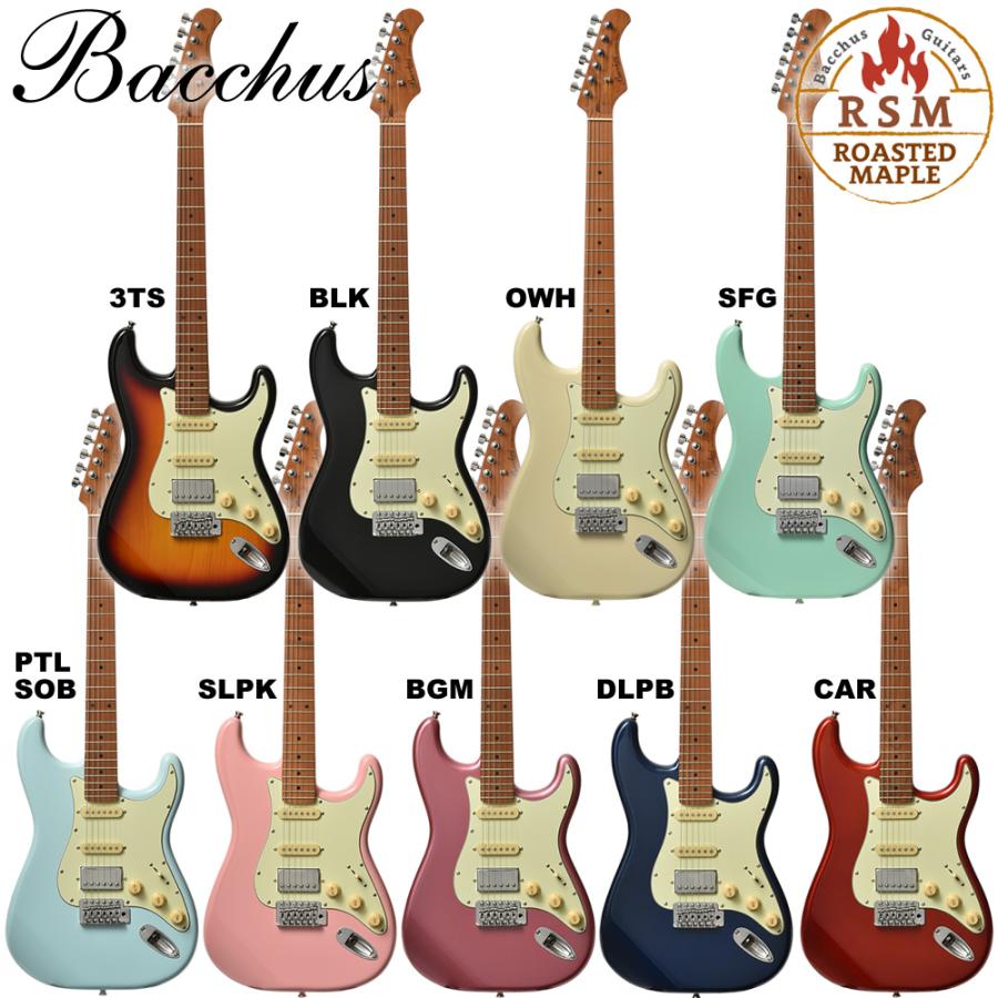 バッカス BACCHUS BST-1-RSM/M 3TS エレキギター(バッカス