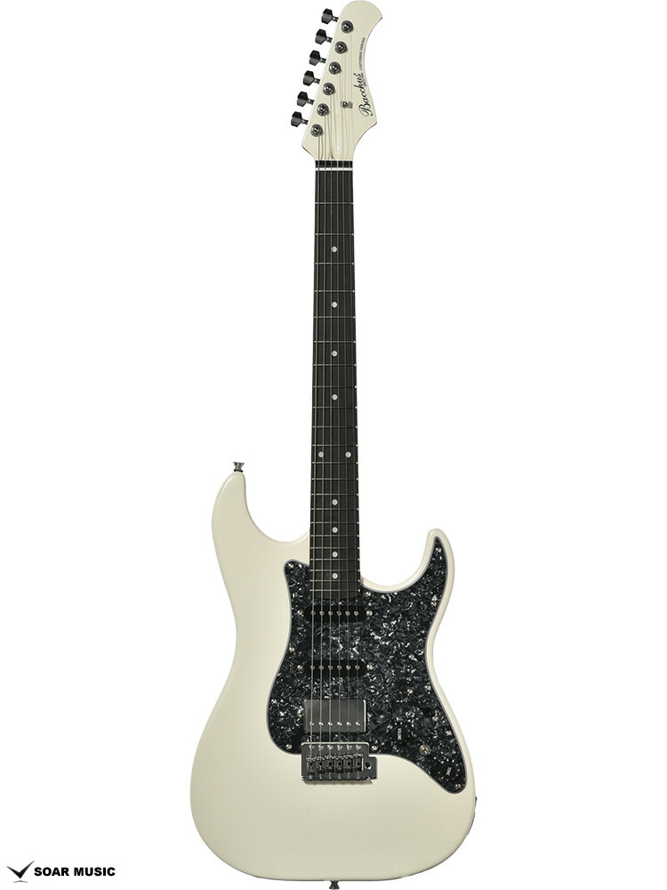 Bacchus GS-2DX RSM/P PWH-MH (パールホワイト) ブラックパールピックガード スポット生産モデル Universe Series ユニバースシリーズ バッカス エレキギター