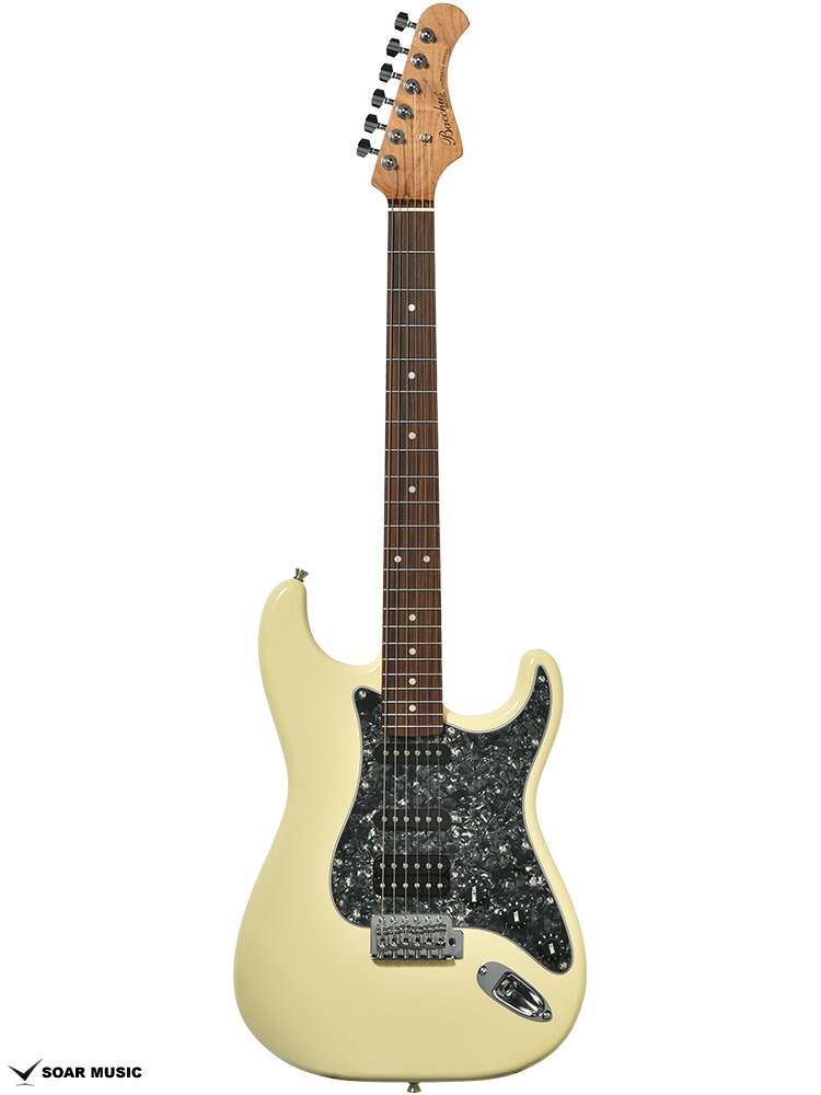 Bacchus バッカス BST-2-RSM/R-BPPG OWH オリンピックホワイト スポット生産モデル Universe Series ユニバースシリーズ SSH配列 ストラトタイプ