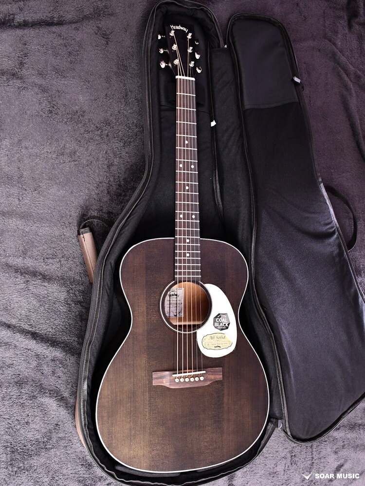 アコースティックギター ブラック プリアンプ搭載　ケース付き Amazon | Breedlove Pursuit エキゾチック S コンサート 6弦