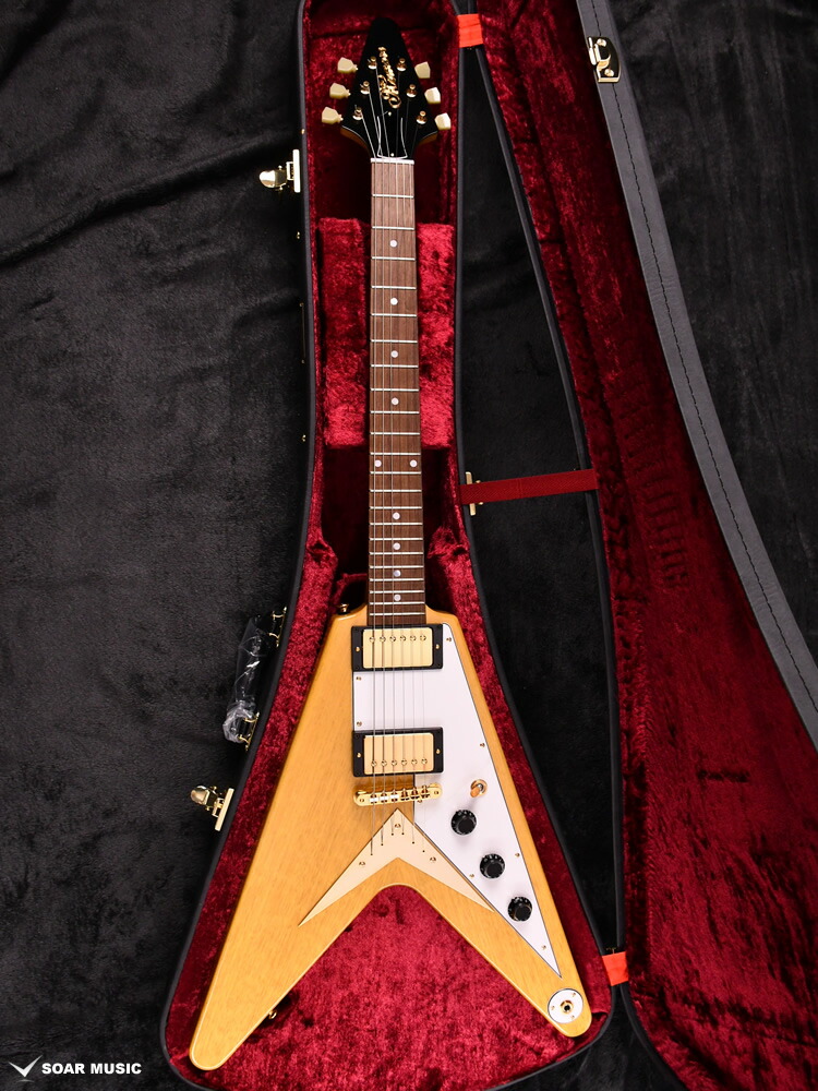 楽天市場】フライングVモデル MFV・K-STD/NJ NA BLK-PG (MOMOSE