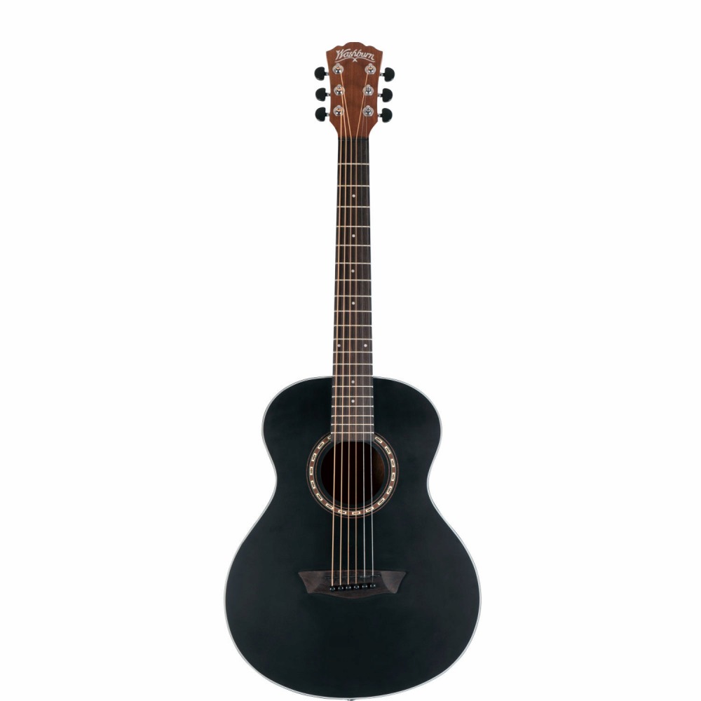 Washburn ワッシュバーン ミニ アコースティックギター G-MINI 5 Black Matte ブラックマット Apprentice Series
