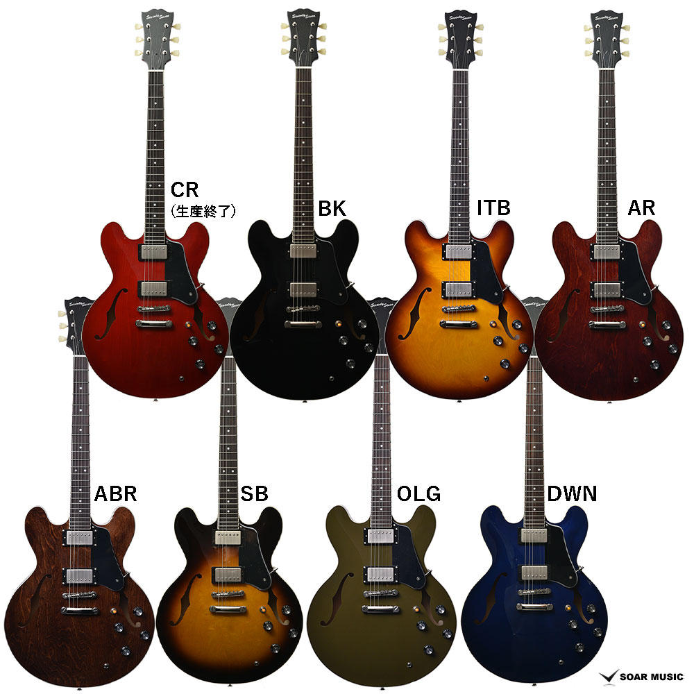 楽天市場】Seventy Seven EXRUBATO-STD/S-JT AR セミアコ ギター