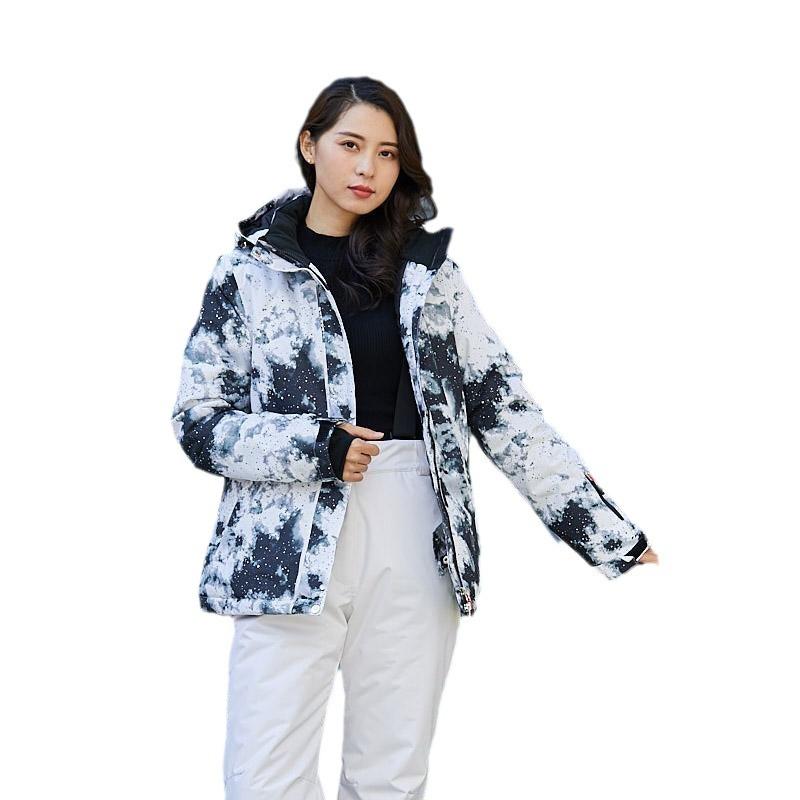 スキーの板御召しもの レディース スノーボード スキーの板 山登り アウトドア用 雨合羽 防風 保温 透湿 耐摩耗性 舎密学衣料繊維 混紡原料品 上衣 アウター 秋冬