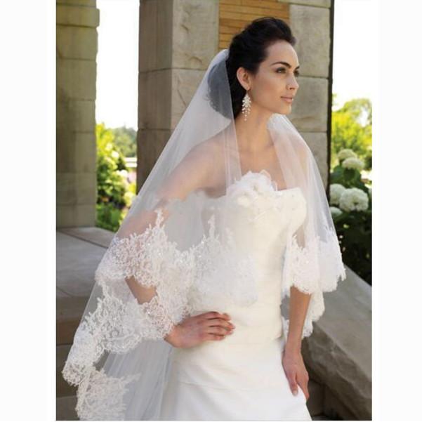 ヘアアクセサリー レディース 女性用 ウェディング ブライダル 結婚式 ロングベール 大聖堂スタイル レース フリル 縁取り ソフトチュール ホワイト アイボリー オフホワイト ナチュラル 前撮り ロケーションフォト