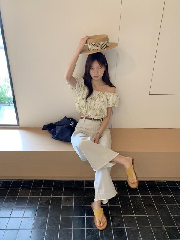 カジュアルパンツ レディース フリンジ切りっぱなし アンクル丈 ストレート 韓国風 ゆったり リラックス 細見え 着痩せ 着回し 万能 コットン 薄手 ミドルウエスト デイリーユース 春夏｜ふんわり暮らし鞄店