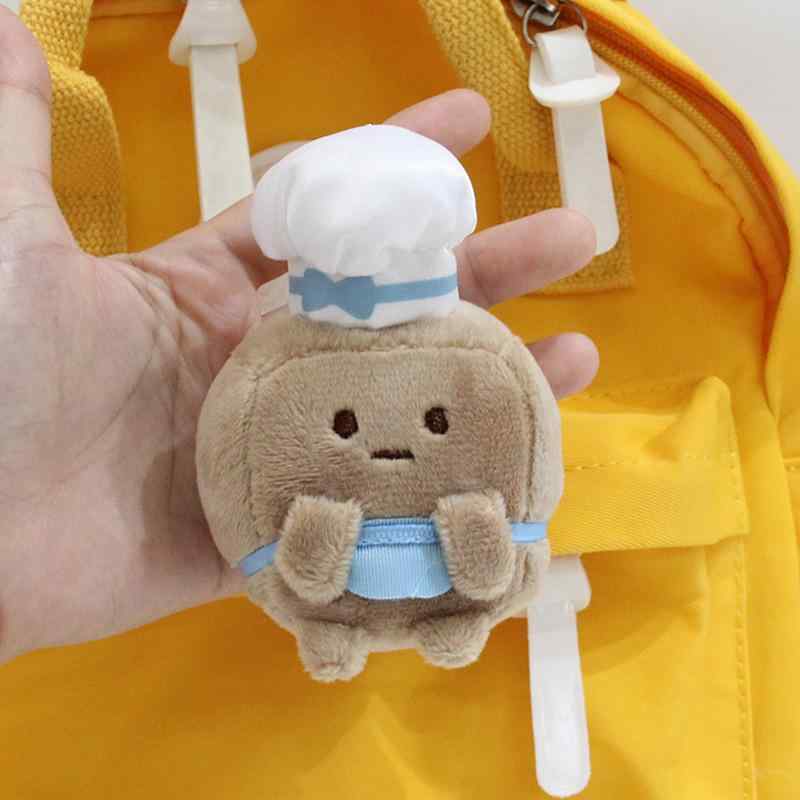ぬいぐるみ マスコット キッズ 赤ちゃん 角落生物 精製糖正六面体店長 白糖 黒糖 短毛フリース PP綿織物製 愛くるしげ ふわふわ ミニ 御徒面子惹きつける キーホルダー 室内装飾雑貨 飾りつけ