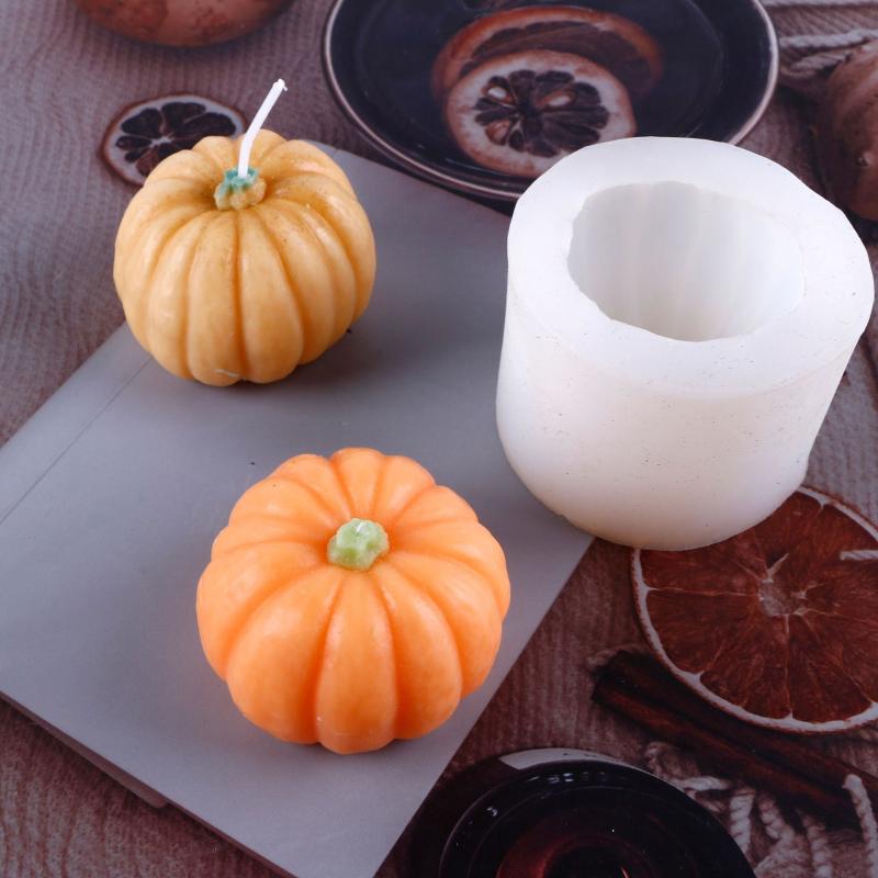 シリコンモールド かぼちゃ型 DIY ハロウィン ヘアムース 黒茶 西洋菓子 飾りつけ アロマキャンドル 手作り 製菓 多役立つこと 一度ならず使える せつ然たる 澄み切った
