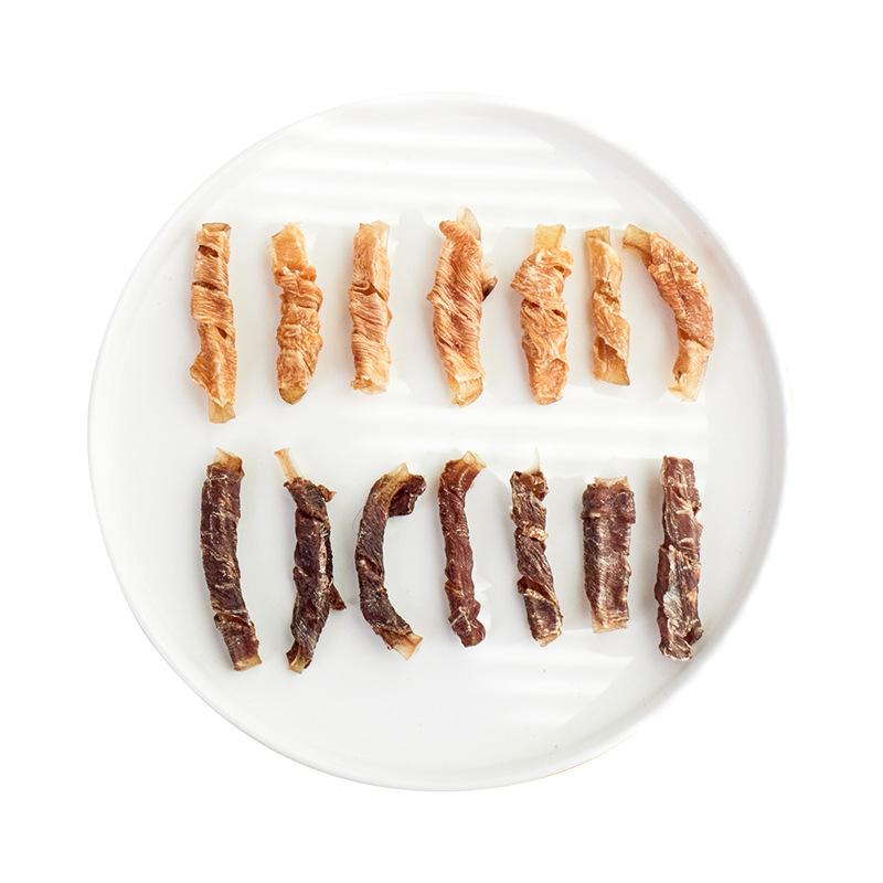 犬 お兄ちゃん 風干 鶏肉 鴨肉 牛 牛軟骨 年魚 鱈 紫芋 かぼちゃ バナナの木 梨 ココナツ 中小型犬 テディ ゴールデン 埋めあわせ 読み合わせる 噛みごたえ 歯みがき棒
