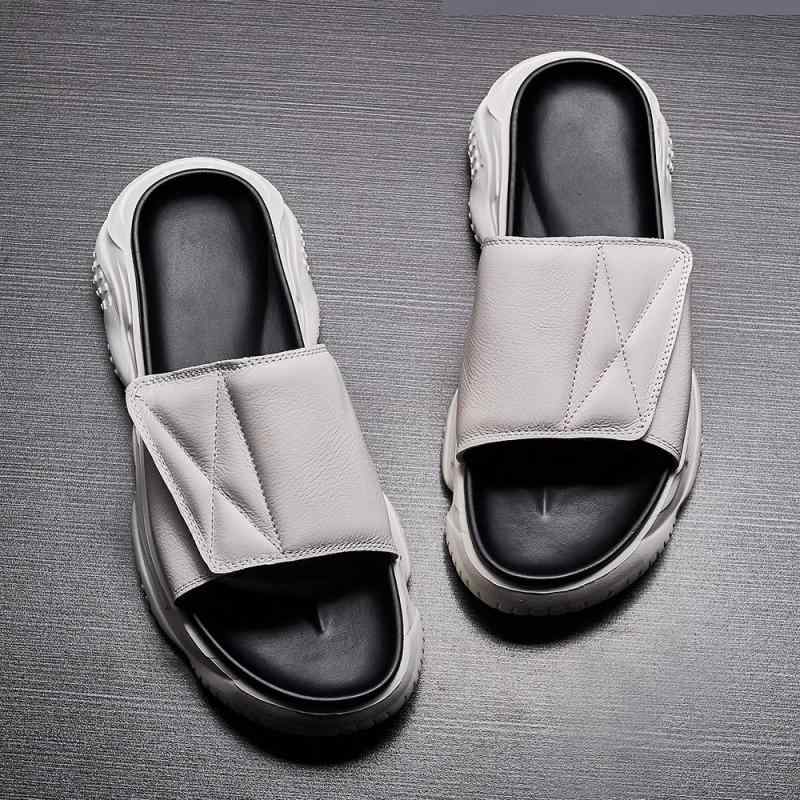 サンダル メンズ 下駄サンダル スリッポン 家庭用スリッパ かかとなし 厚底 撥水 2way メッシュ 通気性 軽さ 履き分かりやすい 歩き分かりやすい 一方ならずない 疲れない 蒸れない 室内履き 事務室 御部屋履き 御部屋シューズ 今めかしい