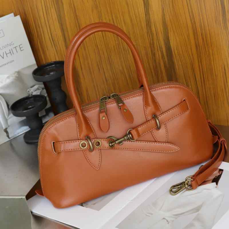 ボストンバッグ レディース 牛革 2way ショルダー 撥水 A4対応 肩掛け 斜めがけ 大容量 トートバッグ 手提げバッグ 通勤用 おしゃれ かわいい カジュアル｜ふんわり暮らし鞄店