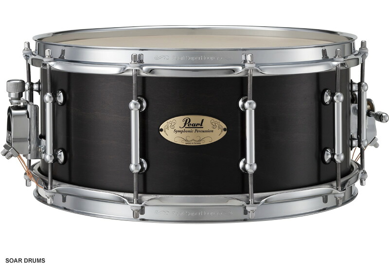Concert Series コンサートシリーズ CRPL1460S/C No.384 ネイチャーブラック コンサートスネアドラム Pearl パール｜SOAR SOUND