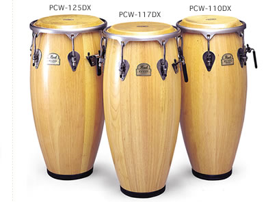 楽天市場】Elite Wood Congas エリート・ウッドコンガ PCW-117DX