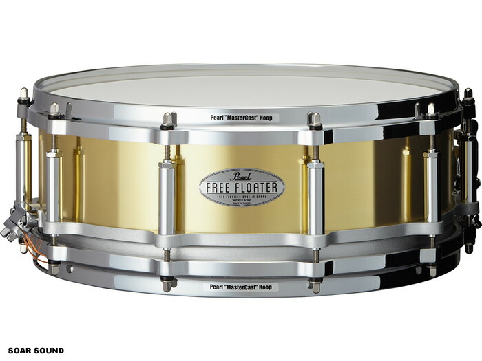 楽天市場】Pearl パール 14 x 5 インチ Free Floating フリーフローティング FTMM1450 スネアドラム スネア 6プライ  メイプル : SOAR SOUND