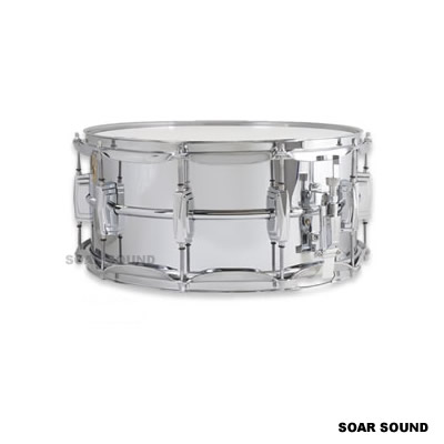 Ludwig ラディック 6.5"x14" メタル Supraphonic スープラ・フォニック スネアドラム LM402|SOAR SOUND
