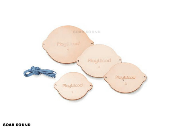 Play Wood プレイウッド ティンパニー ミュート ティンパニー用 ミュート ティンパニ Timpani Mute ティンパニーミュート 4シート入り PLAYWOOD｜SOAR SOUND