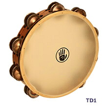 タンブリン Black Swamp Percussion サウンドアート・カーフヘッドシリーズ 10インチ　ダブル・ロウ TD1 クローム ブラックスワンプパーカッション タンバリン