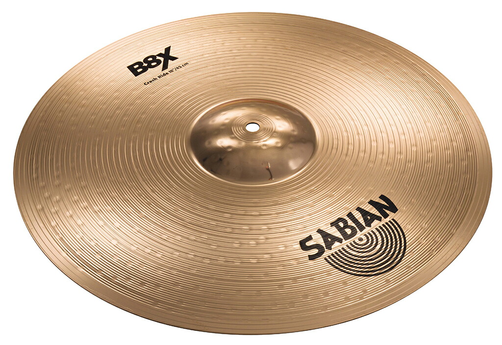 SABIAN B8X CRASH RIDE [B8X-18CR 18″(46cm) : Medium] セイビアン B8X クラッシュライドシンバル