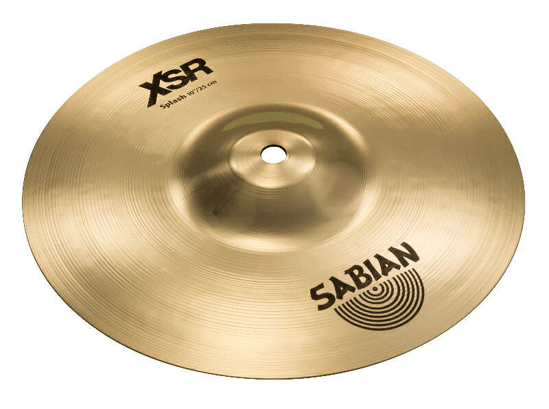 SABIAN セイビアン XSR 10" SPLASH スプラッシュ シンバル ブリリアント Extra Thin スプラッシュシンバル XSR-10SP-B|SOAR SOUND