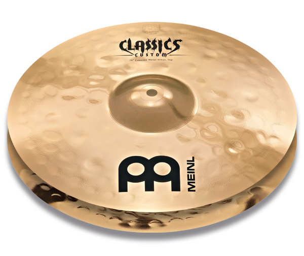 ハイハットシンバル MEINL / マイネル Classics Custom Extreme Metal Series：Extreme Metal Hihats 14\